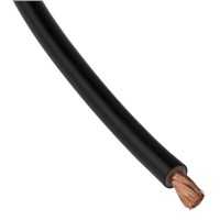 Staubli Black, 2.5 mm2 Hookup &amp;amp; Equipment Wire, 25m