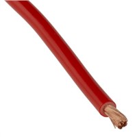 Staubli Red, 2.5 mm2 Hookup &amp;amp; Equipment Wire, 25m