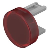 Red Round Push Button Lens for use with 31 Series