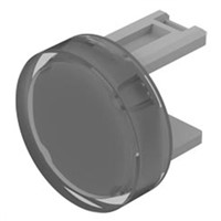 Clear Round Push Button Lens for use with 31 Series