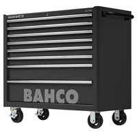 Bahco 8 drawer Stainless Steel (Top) Wheeled Roller Cabinet, 985mm x 501mm