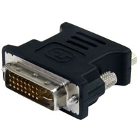 Black DVI to VGA Cable Adapter - M/F
