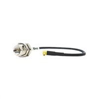 Siretta Black Male MMCX to Male FME RG174 Coaxial Cable, 50 , ASM