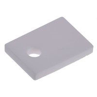 Thermal Interface Pad, Ceramic Aluminium Oxide, 20W/mK, 19.3 x 14mm 2.5mm