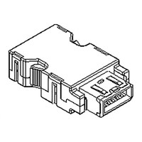 New Molex Male Telecom Connector, , 10 Way Solder Termination