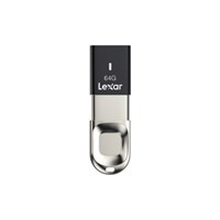 New Lexar 64Gb JumpDrive Fingerprint USB Sti