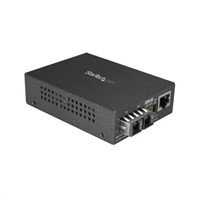 New Startech 10/100/1000Mbit/s RJ45, SC Multi Mode Media Converter Full Duplex 550m