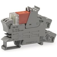 New Wago 788 Series , 12V dc DPDT Relay Socket, Cage Clamp Terminal , DIN Rail