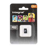 New Integral Memory 2 GB MicroSD Card