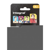 New Integral Memory 4 GB MicroSDHC Card Class 4
