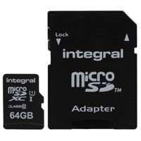 New Integral Memory 64 GB MicroSDXC Card Class 10