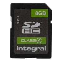 New Integral Memory 8 GB SDHC SD Card