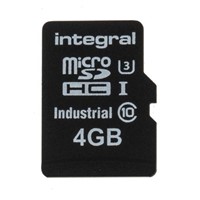 New Integral Memory 4 GB Industrial MicroSDHC Micro SD Card