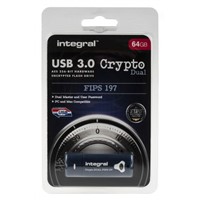 New Integral Memory 64 GB Crypto Dual197 USB Flash Drive