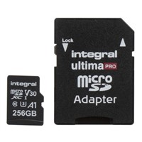 New Integral Memory 256 GB MicroSDXC Card Class 10, UHS-1 U3