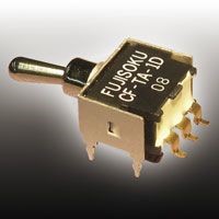 New Copal Electronics SPDT Toggle Switch, Latching, PCB