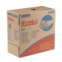 New Kimberly Clark Box of 176 White Wypall X50 Cloths