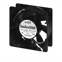 New Sanyo Denki, 12 V dc, dc Axial Fan, 120 x 120 x 38mm, 232.8m3/h, 11.76W, IP55