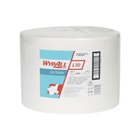 New Kimberly Clark Roll of 1000 White Wypall Dry Wipes