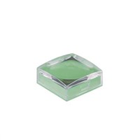 New Green/Clear Push Button Cap, for use with UB2 Series Illuminated Pushbuttons, Sculptured Cap