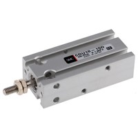 SMC Pneumatic Multi-Mount Cylinder CU Series, Double Action, Single Rod, 10mm Bore, 15mm stroke