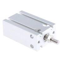 SMC Pneumatic Multi-Mount Cylinder CU Series, Double Action, Single Rod, 16mm Bore, 10mm stroke