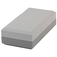 Bopla Elegant, Polystyrene Enclosure, IP40, 125 x 67 x 30mm Agate Grey