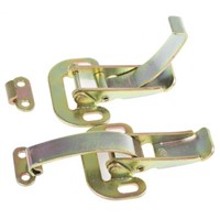 Steel Zinc Plated Toggle Latch, 100kgf Op.Tension, 93 x 47.5 x 20mm