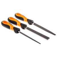 Bahco 150mm, 3 piece Second Cut Engineers File Set