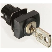 Schneider Electric Harmony XB6 Key Switch Head - 2 Position, Spring Return