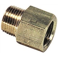 Legris LF3000 250 bar Brass Pneumatic Straight Threaded Adapter, NPT 3/4 Male To G 3/4 Female