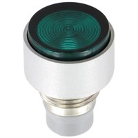 Panel Mount Indicator Lens Rectangle Style, Green