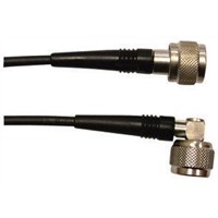 Radiall Male N to Male N RG142 Coaxial Cable, 50