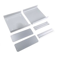 METCASE Unicase, Aluminium Project Box, Grey, 180 x 185 x 65mm