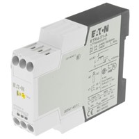 Eaton SPNO Star Delta Switching Timer Relay, 3  60 s, 2 Contacts, 24  240 V ac/dc - DPDT Switch