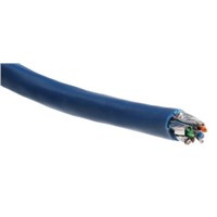 CAE Blue Cat6 Cable U/FTP PVC Unterminated/Unterminated, 100m