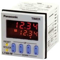 Panasonic Multi Function Timer Relay, 0  9999 h, 0  9999 min, 0  9999 s, 24 V ac