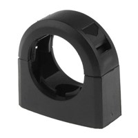 Adaptaflex Cable Clip Black Screw Nylon Conduit Clip, 28mm Max. Bundle