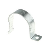 1 piece steel pipe clamp,90mm pipe dia