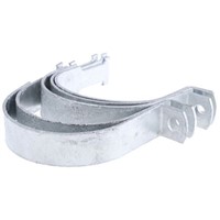 1 piece steel pipe clamp,115mm pipe dia
