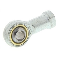 SMC M10 x 1.25 Female Steel Rod End, 10mm Bore Size, M10 x 1.25 Thread Size, Metric Thread Standard Female