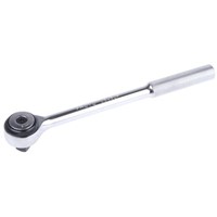 Stanley 1/2 in Socket Wrench, Square Drive With Ratchet Handle