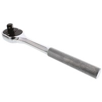 Stanley Socket Wrench, Square Drive With Diamond Knurled Handle