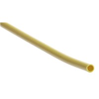 HellermannTyton Silicone Rubber Yellow Protective Sleeving, 3mm Diameter, 25m Length, SLPLU 30 Series