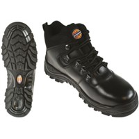 Dickies Fury Black Steel Toe Cap Men Safety Boots, UK 6, EU 40