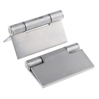 Pinet Raw Stainless Steel Butt Hinge, 60mm x 60mm x 2mm