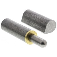 Pinet Raw Steel Hinge Weld-on, 100mm x 20mm