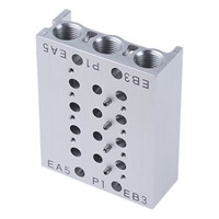 SMC 4 stations G 1/8 Manifold 1/8 in G