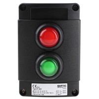 Bartec 07-3512-10LRRLGG Push Button Control Station