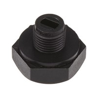 Elesa-Clayton, Glass Fibre Reinforced Plastic (GRP) Hydraulic Blanking Plug, Thread Size 1/8 in